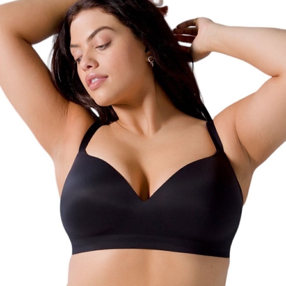 Soma Enbliss black wireless bra 38DD